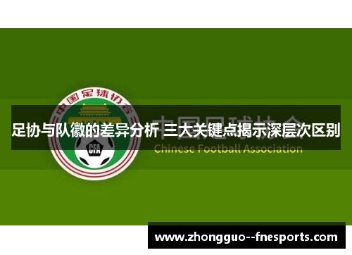 足协与队徽的差异分析 三大关键点揭示深层次区别 足协与队徽的差异分析 三大关键点揭示深层次区别